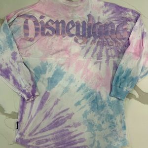 Women’s Disneyland spirit jersey size small pink tie dye